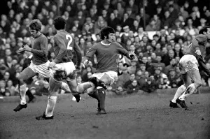 English FA Cup match at Portman Road Ipswich Town 0 v Manchester United 1