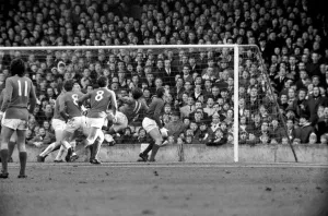English FA Cup match at Portman Road Ipswich Town 0 v Manchester United 1