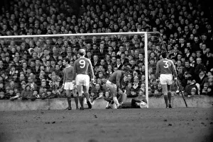 English FA Cup match at Portman Road Ipswich Town 0 v Manchester United 1