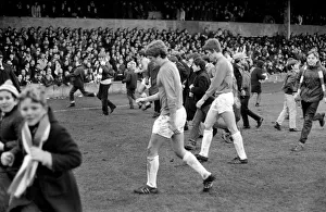 English FA Cup match at Portman Road Ipswich Town 0 v Manchester United 1