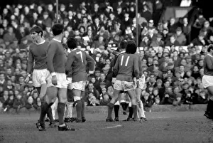 English FA Cup match at Portman Road Ipswich Town 0 v Manchester United 1