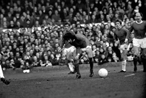 English FA Cup match at Portman Road Ipswich Town 0 v Manchester United 1