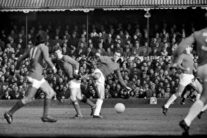 English FA Cup match at Portman Road Ipswich Town 0 v Manchester United 1