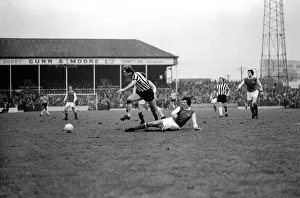 English FA Cup Third round match. Notts County 0 v Arsenal 1