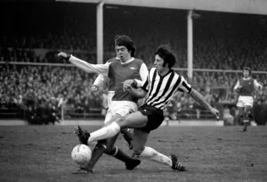 English FA Cup Third round match. Notts County 0 v Arsenal 1