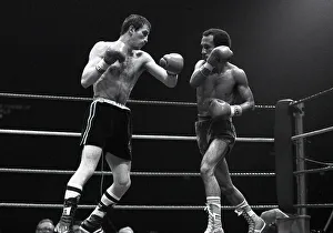 English flyweight boxer Charlie Magri in action during his fight against Eleoncio