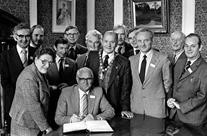 Conferences Prints: English Grammar Schools Bursars visit Belfast in September 1980