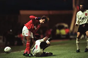 00749 Prints: English League Cup Match Middlesbrough 2 -1 Liverpool held at Riverside Stadium