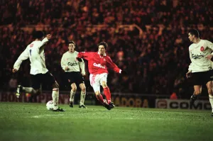 00749 Prints: English League Cup Match Middlesbrough 2 -1 Liverpool held at Riverside Stadium