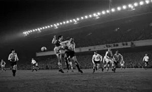 English League Cup Semi Final First Leg match at Highbury