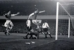 English League Cup Semi Final First Leg match at Highbury