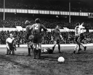 English League Cup Semi Final First leg match at White Hart lane