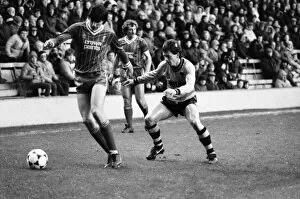 Images Dated 14th January 1984: English League Division One match at Anfield Liverpool 0 v Wolverhampton Wanderers