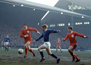 English League Division One match at Anfield Liverpool 0 v Everton 0