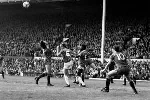 English League Division One match at Anfield Liverpool 1 v Birmingham City 0