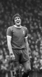 English League Division One match at Anfield Liverpool 2 v Leeds United 0