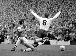 English league division One match August 1968 Tottenham Hotspur 1 v Arsenal 2