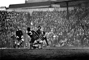 00469 Prints: English League Division Two match Birmingham City 2 v Huddersfield 2