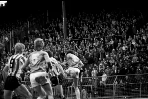 English League Division One match. Birmingham City 2 v Stoke City 1