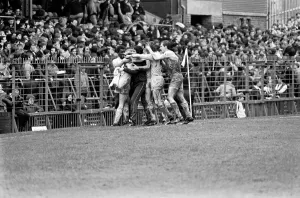English League Division Two match. Bolton Wanderers 0 v Chelsea 1. May 1983 MF11-27-007