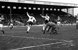 English League Division Two match. Bolton Wanderers 2 v Charlton Athletic 0