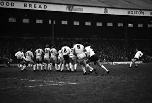 English League Division Two match. Bolton Wanderers 2 v Chelsea 2