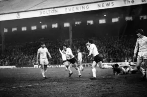 English League Division Two match. Bolton Wanderers 2 v Chelsea 2