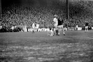 English League Division One match Burnley 1 v Manchester United 1