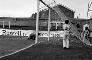 English League Division Two match. Carlisle 0 v Chelsea 0. October 1983 MF12-10-014