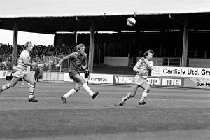 English League Division Two match. Carlisle 0 v Chelsea 0. October 1983 MF12-10-002
