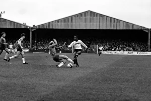 English League Division Two match Carlisle 2 v Manchester City 0 November