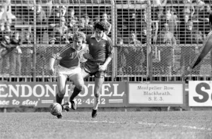 English League Division Two match. Charlton Athletic 1 v Chelsea 2