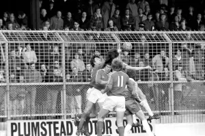 English League Division Two match. Charlton Athletic 1 v Chelsea 2