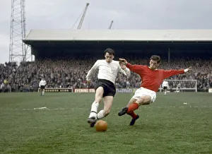 English League Division One match at Craven Cottage Fulham v West Bromwich Albion