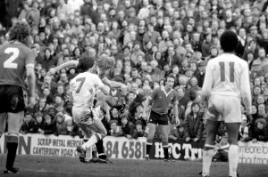 English League Division One match. Crystal Palace 0 v Manchester United 2