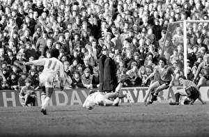 English League Division One match. Crystal Palace 0 v Manchester United 2