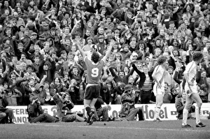 English League Division One match. Crystal Palace 0 v Manchester United 2