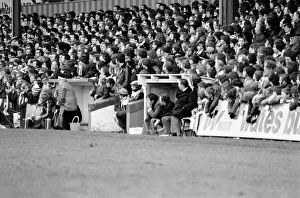 English League Division One match. Crystal Palace 0 v Manchester United 2