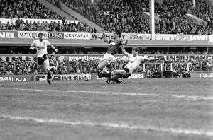 English League Division One match. Everton 1 v Ipswich Town 1. May 1983 MF11-28-023