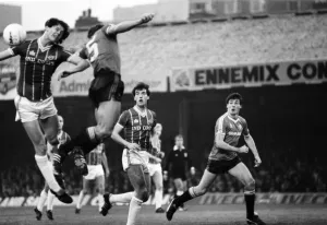 English League Division Two match at Filbert Street Leicester City 1 v Manchester