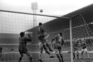 English League Division One match at Goodison Park Everton 0 v Liverpool 3