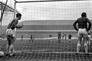 English League Division One match at Goodison Park Everton 0 v Liverpool 3