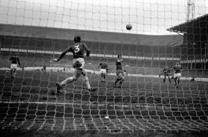 English League Division One match at Goodison Park Everton 0 v Liverpool 3