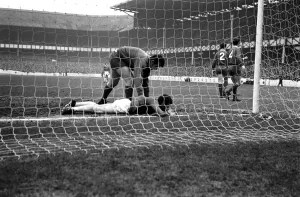 English League Division One match at Goodison Park Everton 0 v Liverpool 3