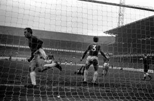 English League Division One match at Goodison Park Everton 0 v Liverpool 3