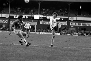 English League Division One match at Goodison Park Everton 2 v Tottenham Hotspur 1