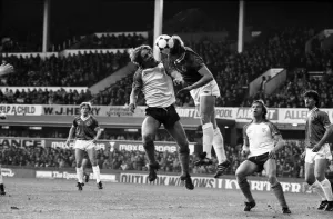 English League Division One match at Goodison Park Everton 5 v Luton Town 0