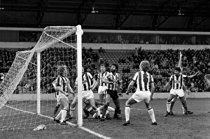 English League Division One match at The Hawthorns West Bromwich Albion 1 v Stoke