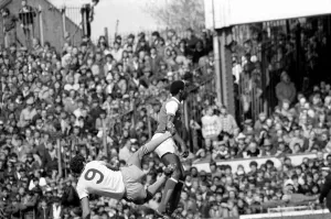 English League Division One match at Highbury. Arsenal 2 v West Ham United 0