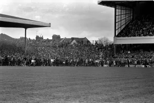 English League Division One match at Highbury. Arsenal 2 v West Ham United 0